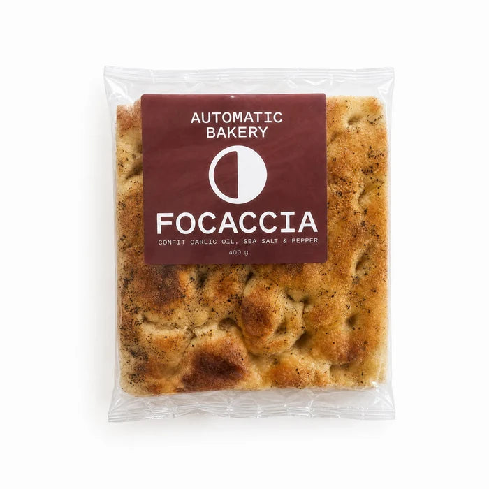Automatic Bakery Half Baked Focaccia 400g