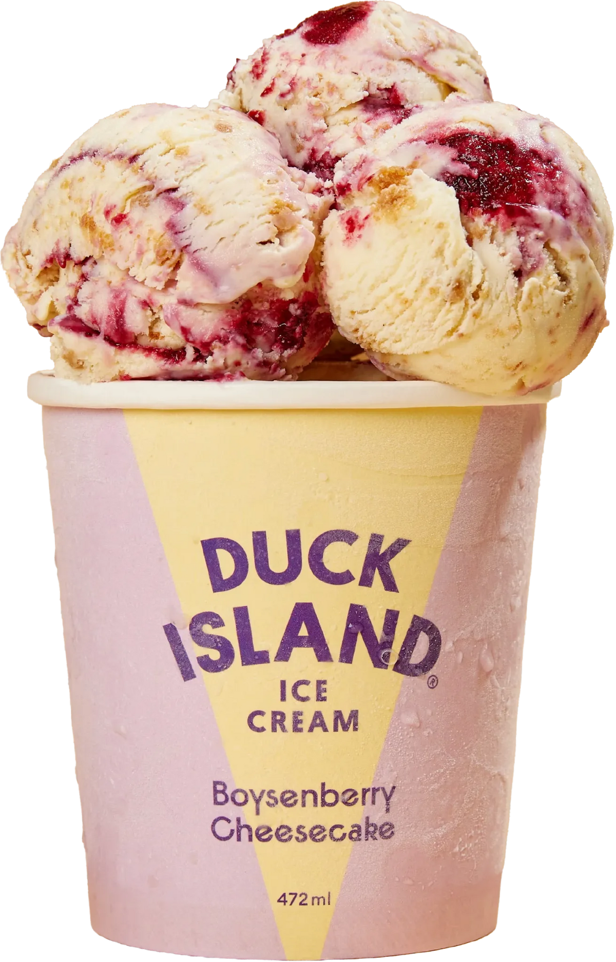 Boysenberry Cheesecake Ice Cream