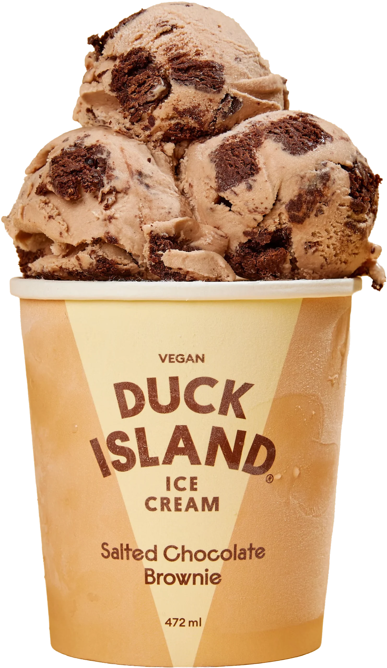Salted Chocolate Brownie Ice Cream