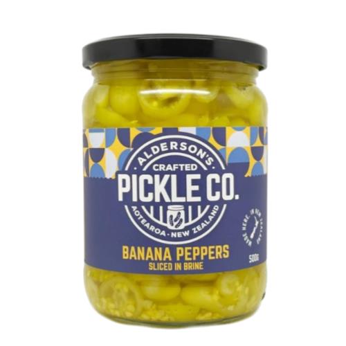 Banana Peppers (Aldersons) 500g
