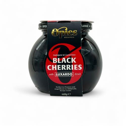 Black Cherries with Kirsch (Opies) 460g