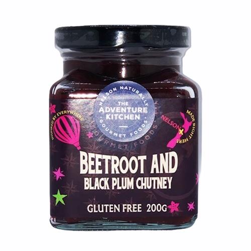 Black Plum and Beetroot Chutney 200g***