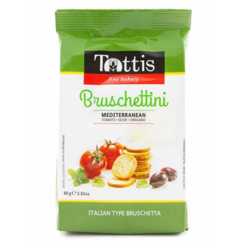 Bruschettini Mediterranean (Tottis) 80g