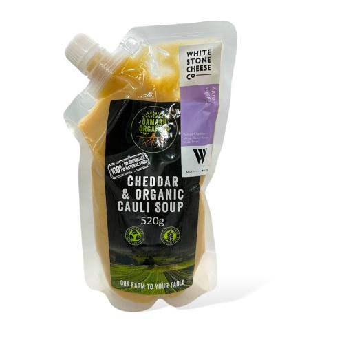 Cheese & Organic Cauliflower Soup (Oamaru Org) 520g