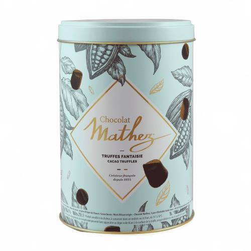 Chocolate Truffle Pastel Blue TIN (Mathez) 500g