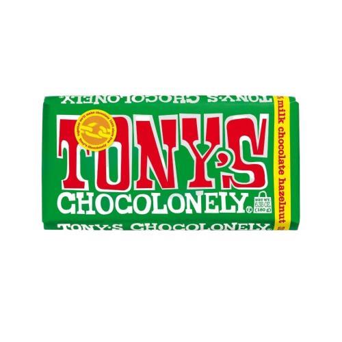 Chocolonely Milk Chocolate Hazelnut (Tonys) 180g