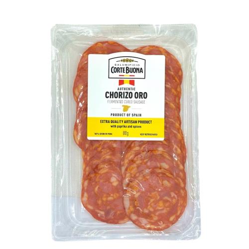 Chorizo Oro Sliced (Corte Buona) 80g