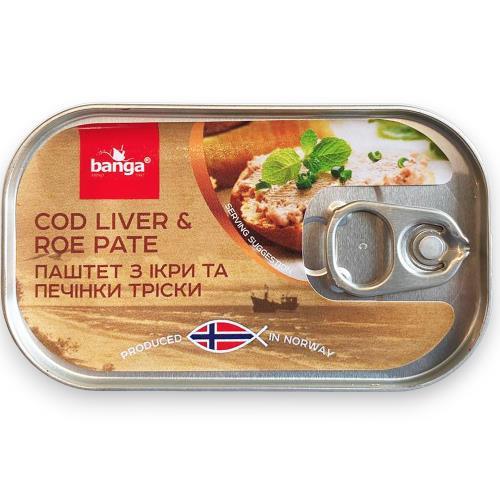 Cod Liver Pate 125g (Banga)