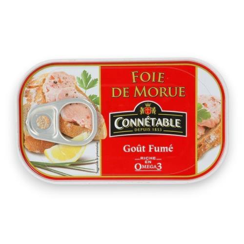 Cod Liver Smoked (Connetable) 121g