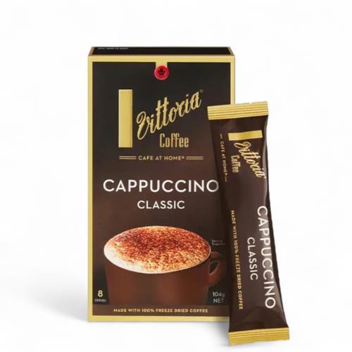 Coffee Sachets Cappuccino (Vittoria) 8pk