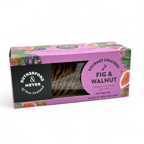 Crackers Gourmet Fig & Walnut (Rutherford & Meyer) 90g