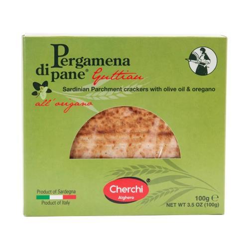 Crackers Parchment Oregano 100g (Cherchi)