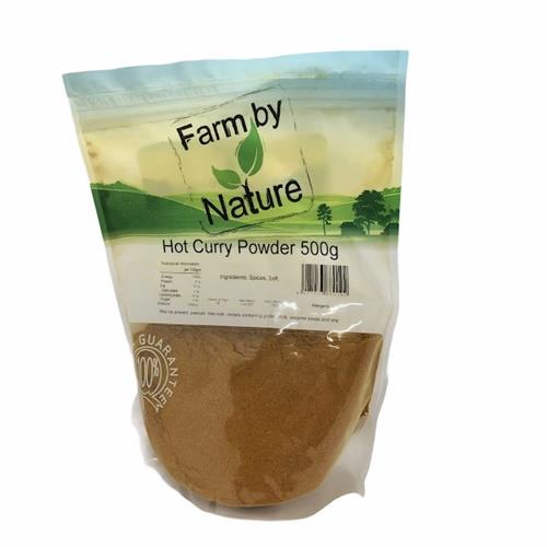 Curry Powder Hot 500g (Farm By Nature)