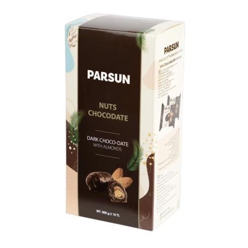 Dark Chocolate Dates with Almonds (Parsun) 300g
