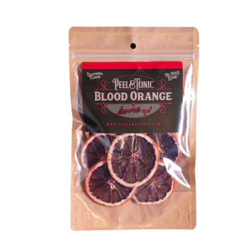 Dehydrated Blood Orange Slices (Peel & Tonic) 25g