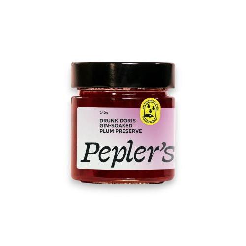 Drunk Doris Plum Preserved (Peplers) 240g