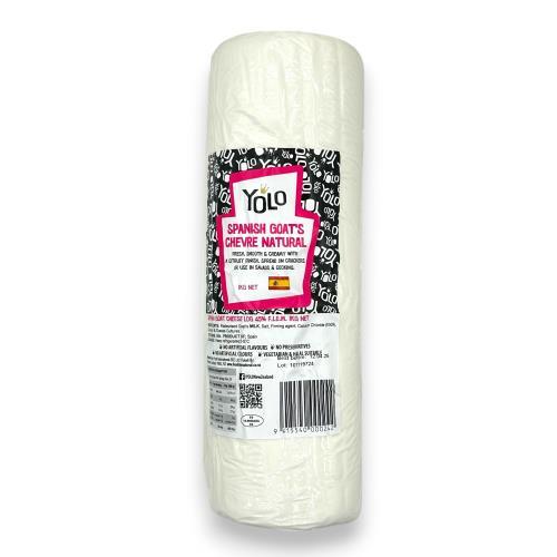 FRESH GOAT LOG WHOLE (vaccum pack)1kg Log YOLO