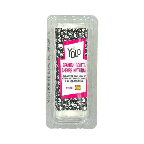 Fresh Goat Cheese Log (Yolo) 100g