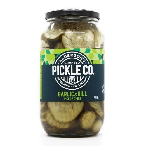 Garlic and Dill Pickles (Aldersons) 985g