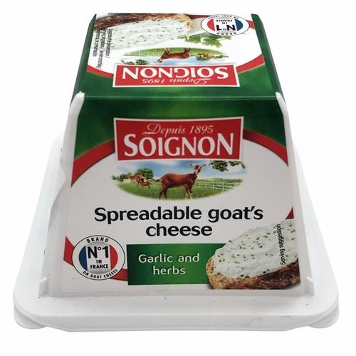 Goat Fresh Herbs and Garlic Pyramid (Soignon) 150gm