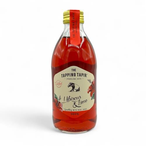 Hibiscus & Lime Sparking Soda (Tapping Tapir) 300ml