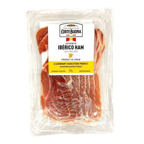 Iberico Ham Sliced (Corte Buona) 80g