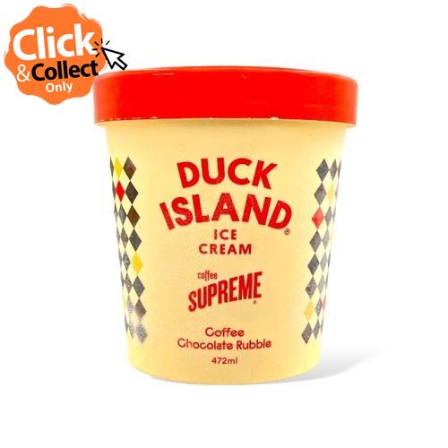 Ice Cream 472ml Coffee Chocolate Rubble (Duck Island)