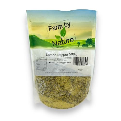 Lemon Pepper 500g (Farm By Nature)