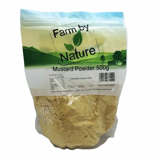 MUSTARD POWDER 500g (Farm By Nature)