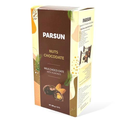 Milk Chocolate Dates with Almonds (Parsun) 300g