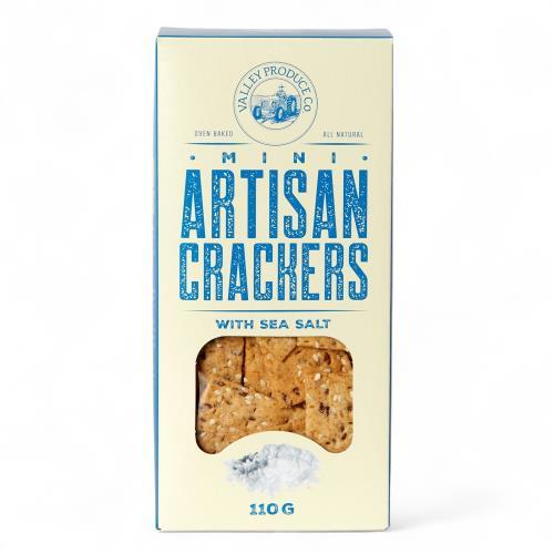 Mini Artisan Crackers Sea Salt (VPC) 110g