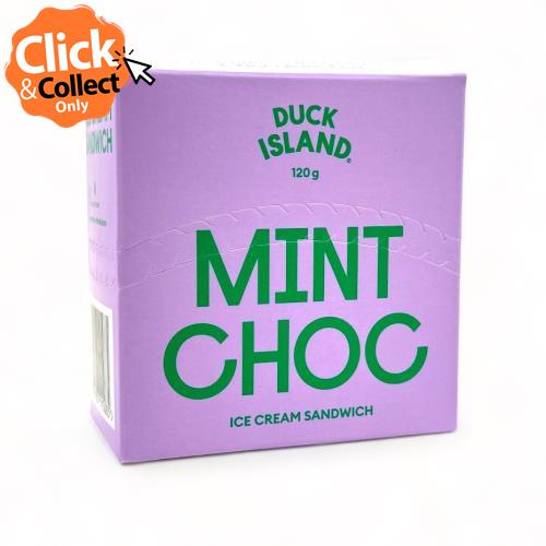 Mint Chocolate Ice Cream Sandwich (Duck Island)