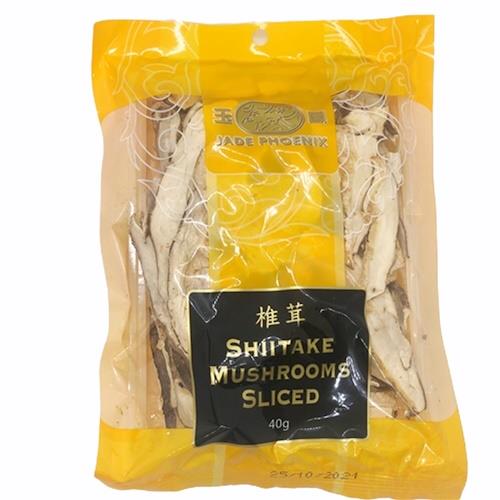 Mushrooms Shitake Dry Sliced 40g (Jade Phoenix)