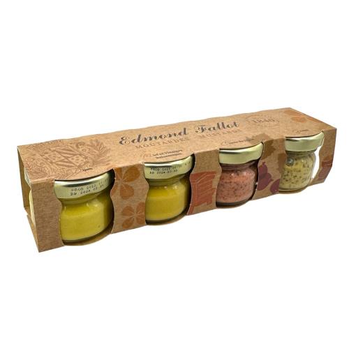 Mustard Gift Crate (Fallot) 4x25g