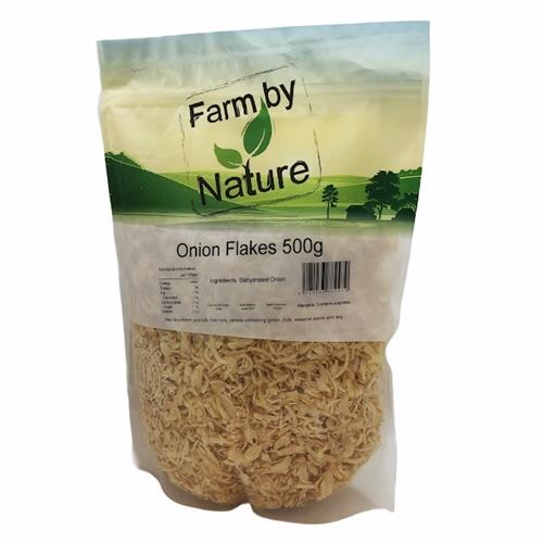 ONION FLAKES* 500g (Farm By Nature)