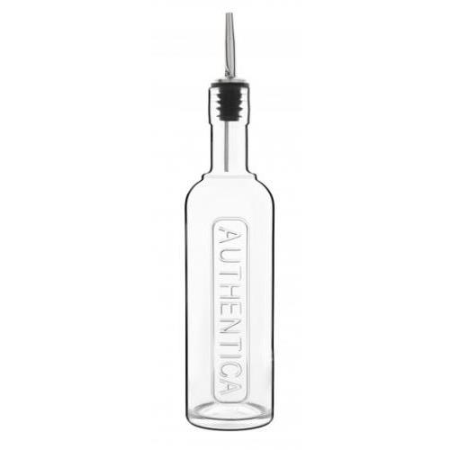 Oil Bottle w/ Stainless Steel Pourer 500ml (Luigi Bormioli)