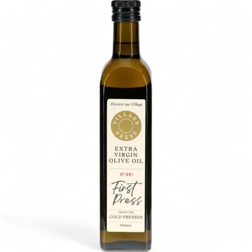 Olive Oil Extra Virgin First Press (The Village Press) 500ml