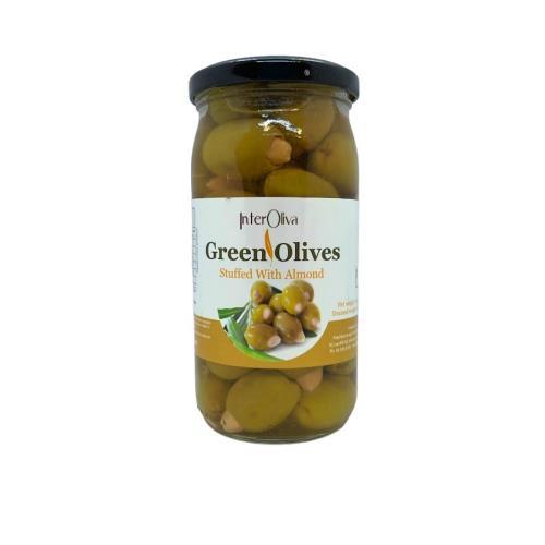 Olives Almond Stuffed 350g (Interoliva)