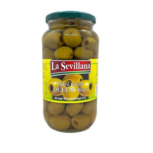Olives Green Queen Pitted (La Sevillana) 900g