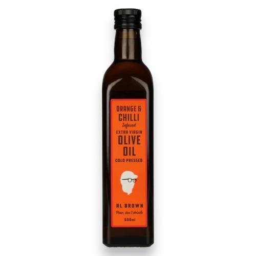 Orange & Chilli infused Olive Oil (Al Brown) 500ml