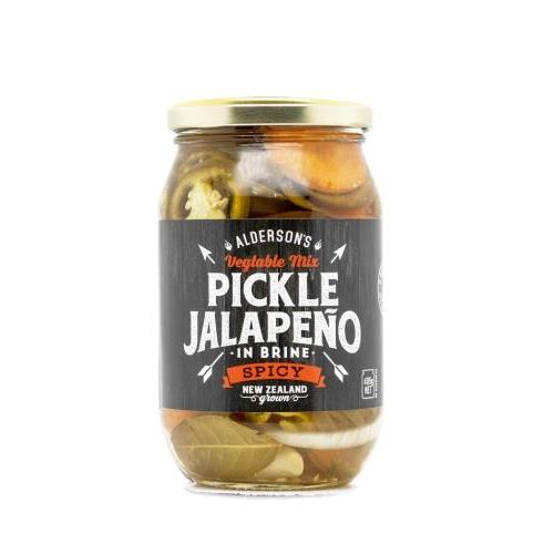 Pickle Jalapeno (Aldersons) 485g