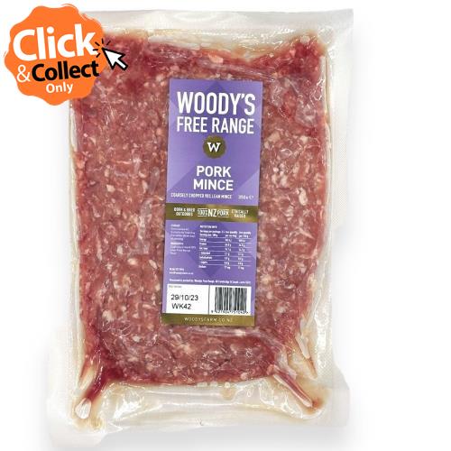 Pork Mince (Woodys) 350g