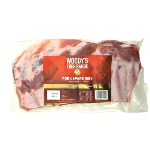 Pork Ribs (Woodys) 550g