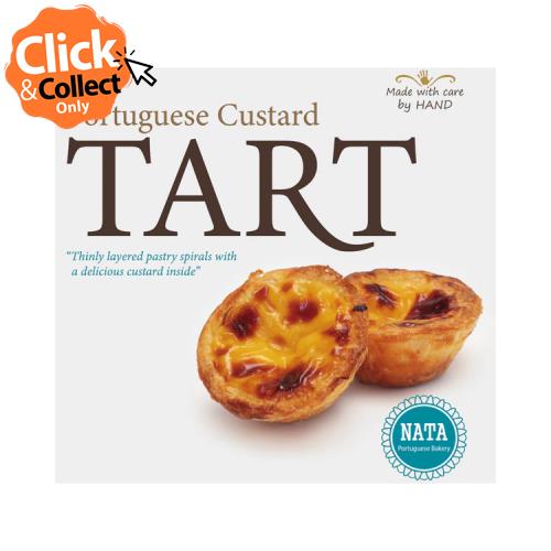 Portuguese Tarts (Nata) 4 pack FROZEN 