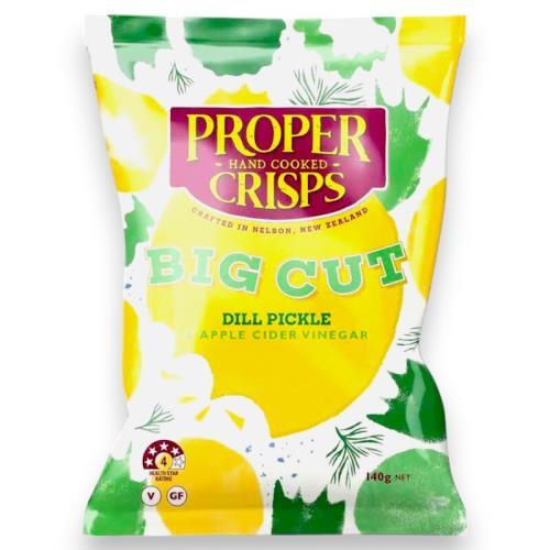 Proper Crisps Big Cut Dill Pickle 140gm