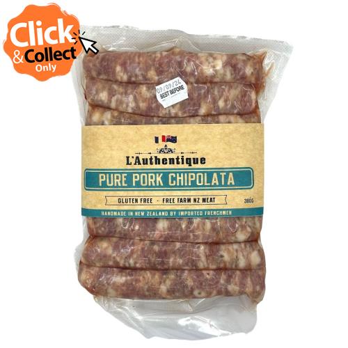 Pure Pork Breakfast Chipolata (LAuthentique) 380gm