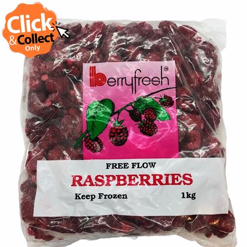 Raspberries Frozen (Berryfresh) 1 Kg