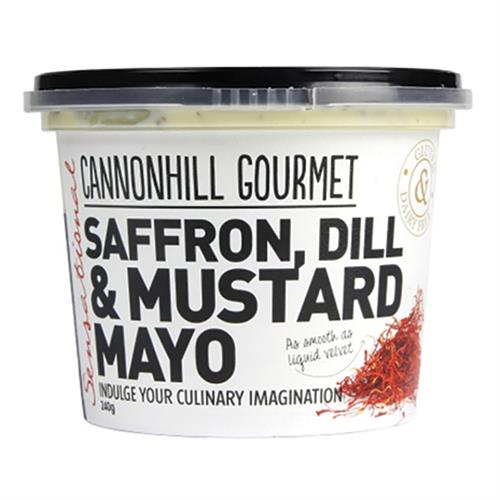 Saffron Dill and Mustard Mayonnaise (Cannonhill) 240g