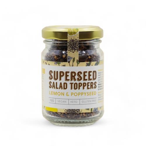 Salad Toppers Lemon and Poppyseed (Superseed Crackers) 70g