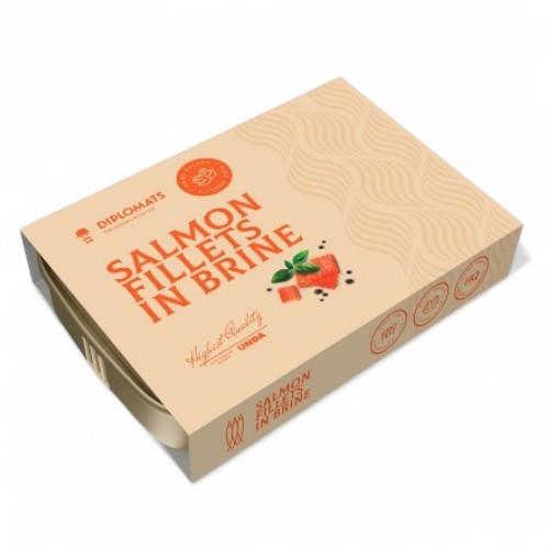 Salmon Fillets in Brine (Diplomats) 140g
